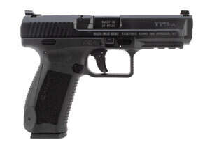 Canik TP9SA 9mm pistol features an 18 round capacity